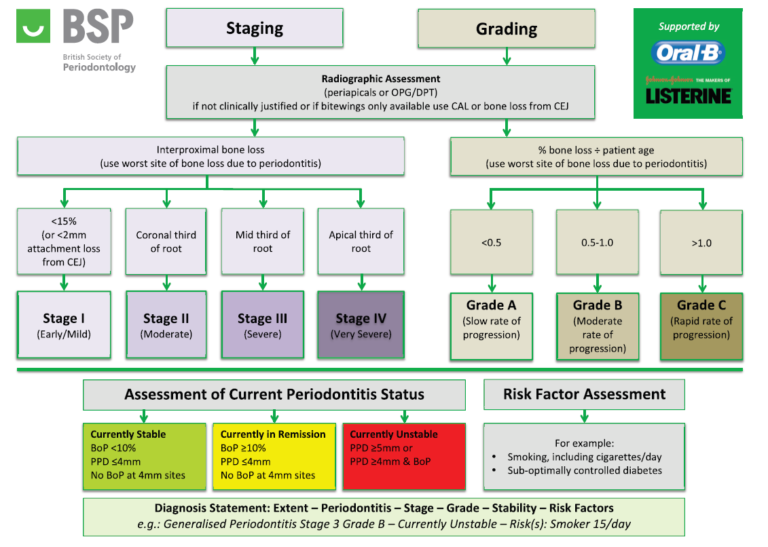 Bsp Perio Classification Flowchart